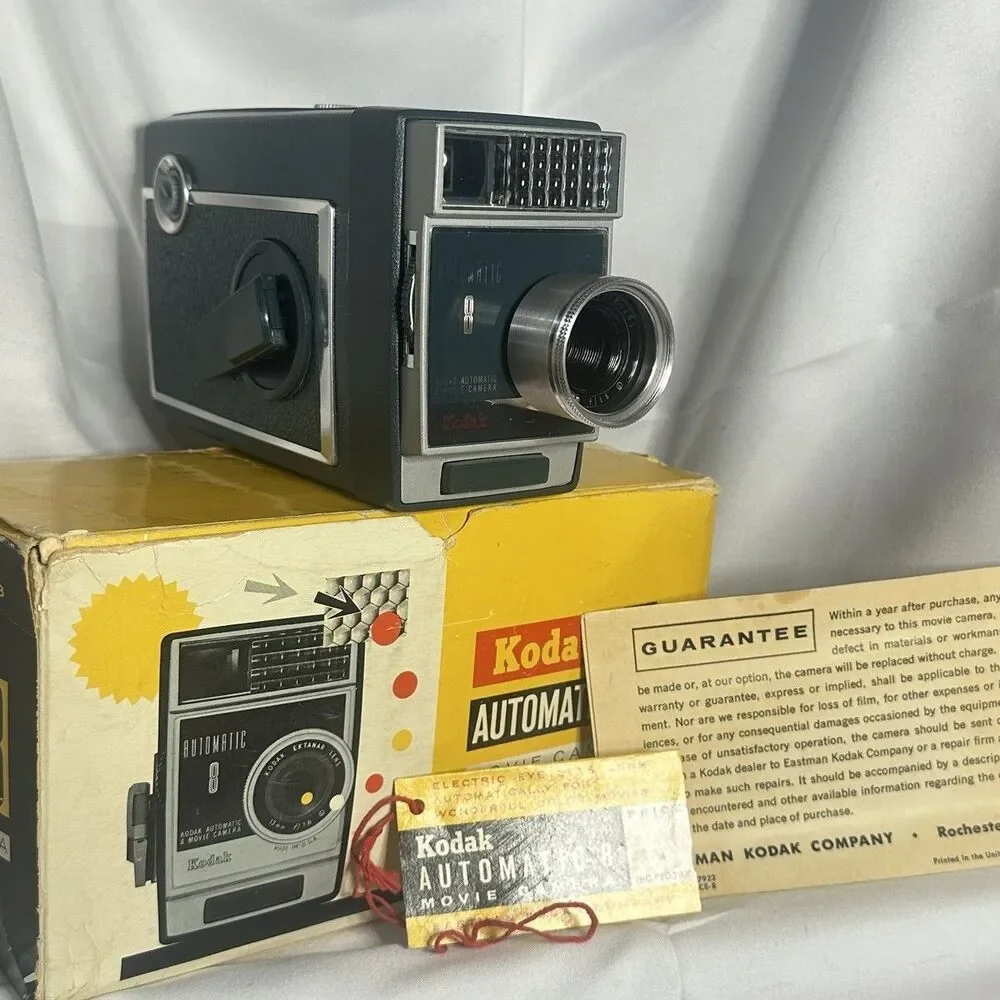 Kodak Automatic 8 Movie Camera Made in the USA